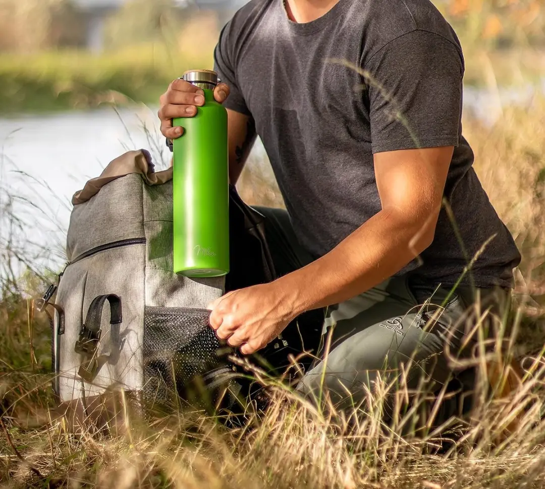 Milu Roestvrijstalen Thermosfles 1L