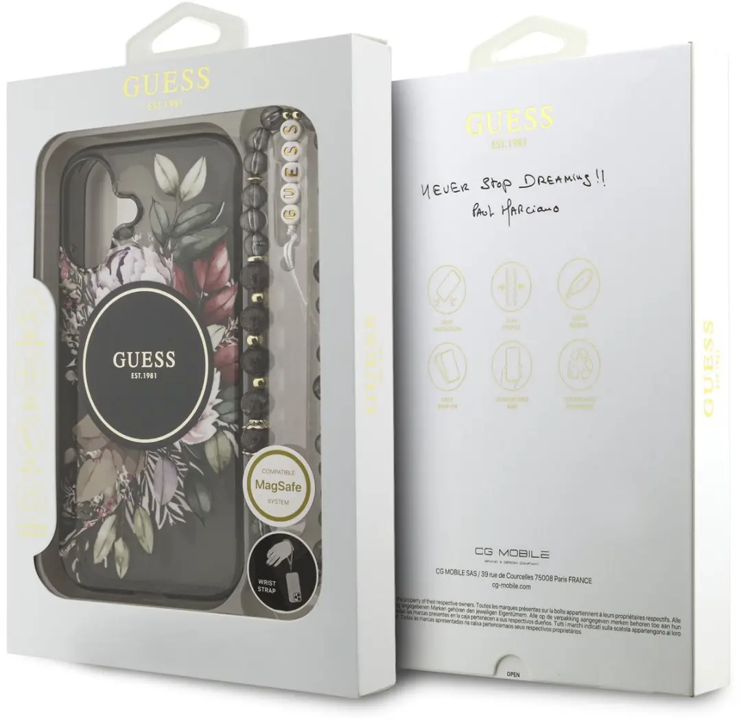 GUESS iPhone 17 Back Cover - Zwart - 13808