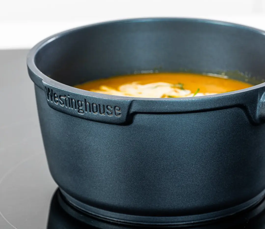 Westinghouse Performance 3-delige Pannenset - 24cm + 28cm + 18cm - Inductie - Blauw