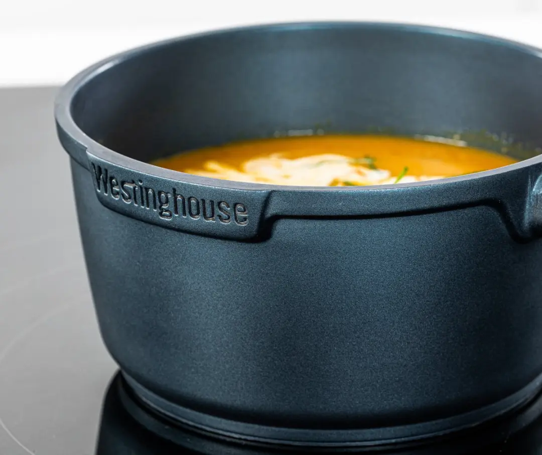 Westinghouse Performance 3-delige Pannenset - 24cm + 28cm + 18cm - Inductie - Blauw
