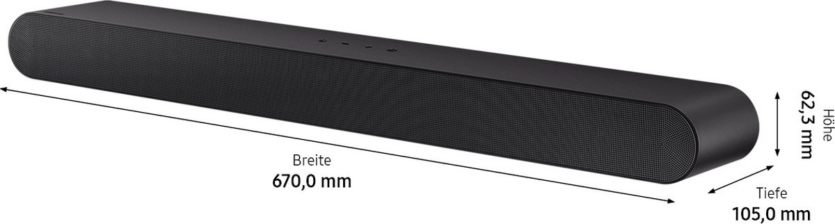 Samsung HW-S56B - Soundbar - Zwart