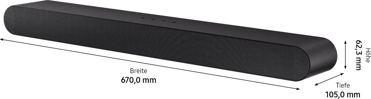 Samsung HW-S56B Soundbar - Zwart