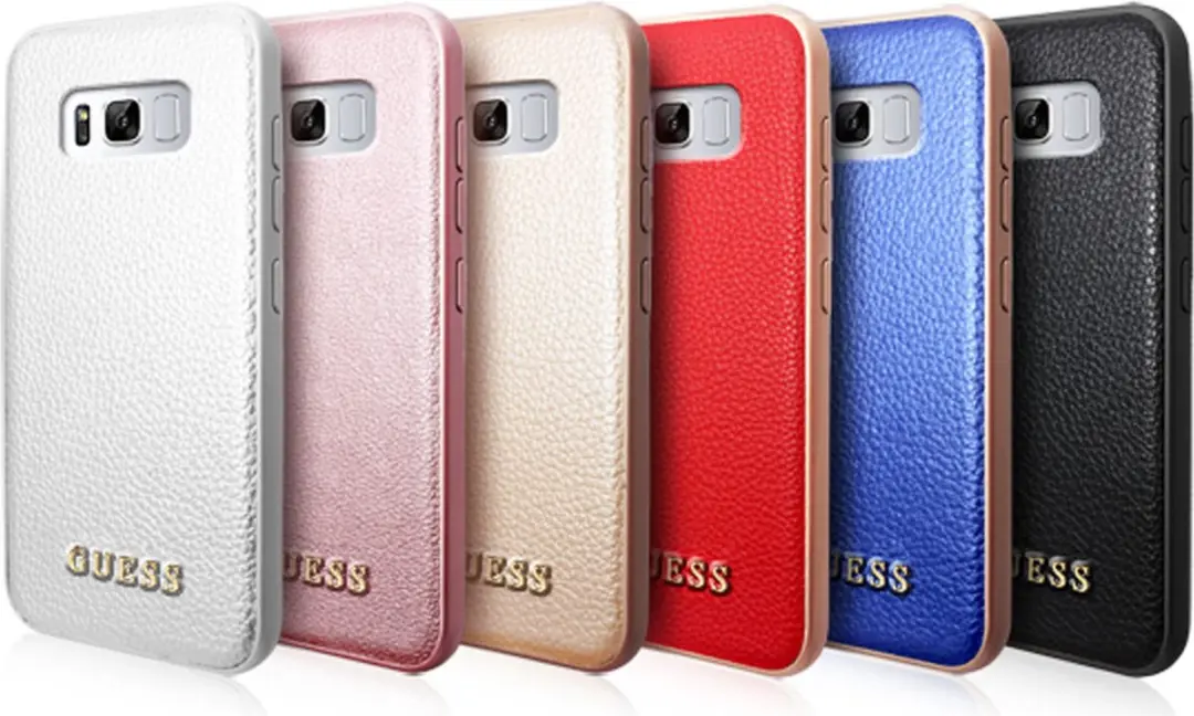 GUESS Iridescent Backcover Case Samsung Galaxy S8 - Goud