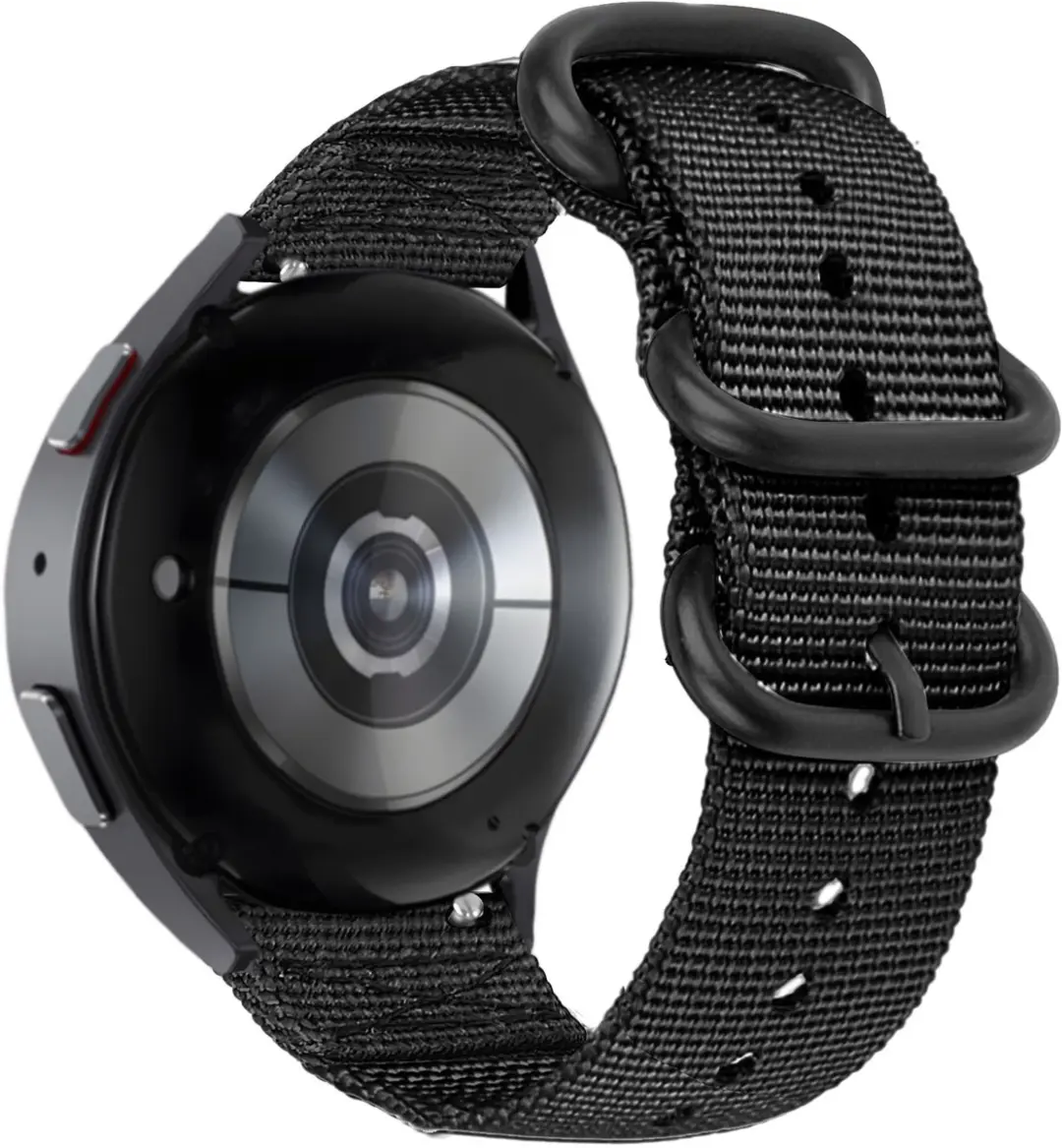 BALR 22mm Nylon Horlogeband - Zwart