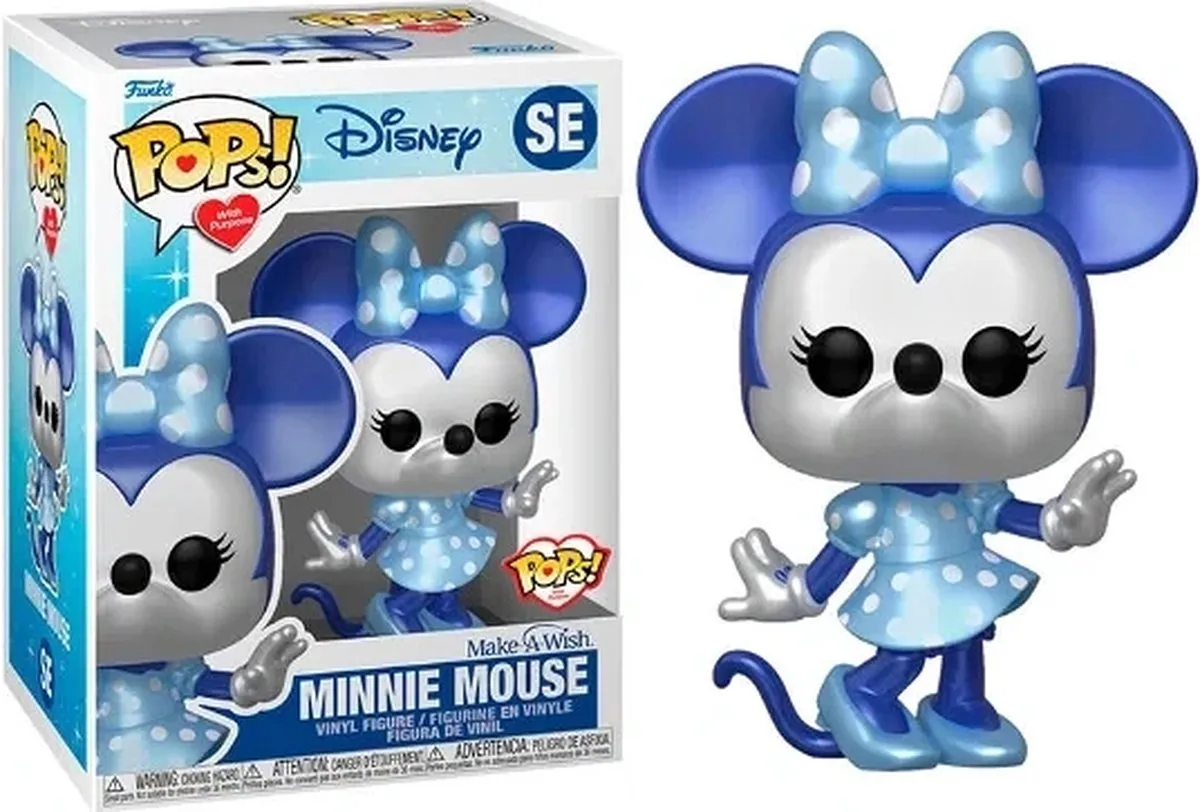 Funko Mickey Mouse Make A Wish POP! Metallic - Blauw
