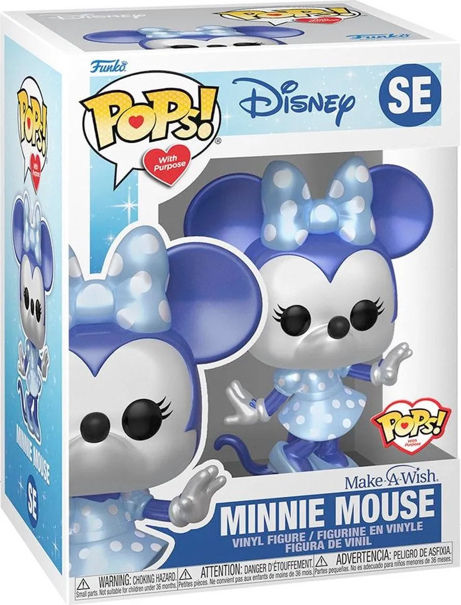 Funko Mickey Mouse Make A Wish POP! Metallic - Blauw