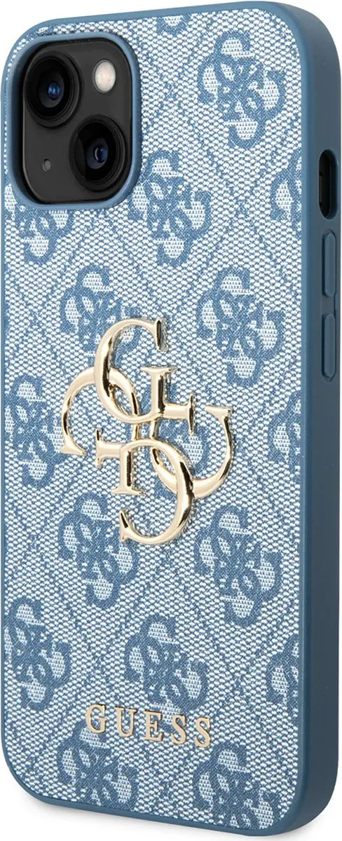 GUESS iPhone 15 TPU Back Cover - Blauw GUP154GBMLBL - afbeelding 2 van 6