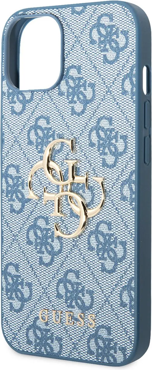GUESS iPhone 15 TPU Back Cover - Blauw GUP154GBMLBL - afbeelding 4 van 6