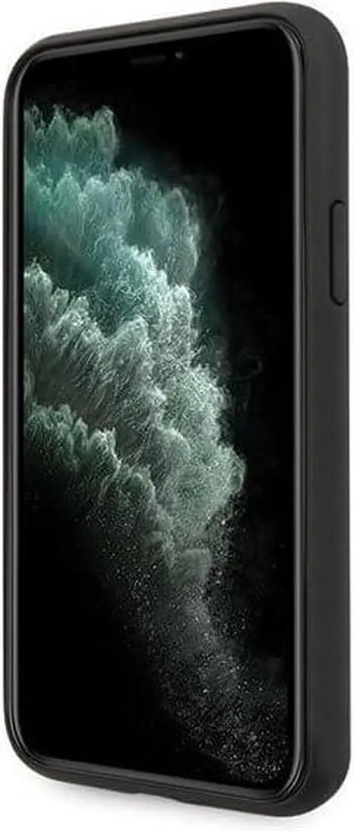 GUESS iPhone 11 Pro Hoesje - Grijs 4G Stripe