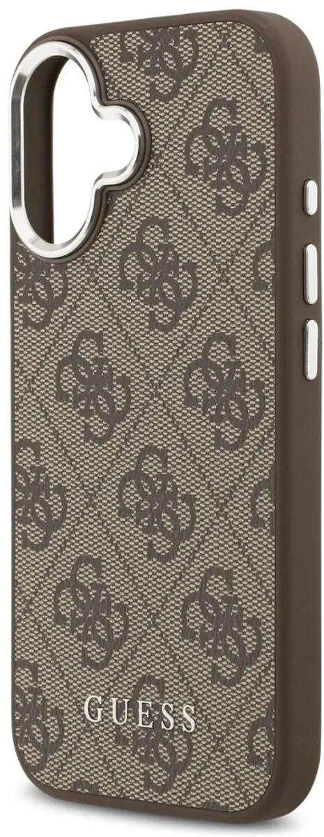 GUESS 4G Backcover iPhone 17 - Bruin - MagSafe