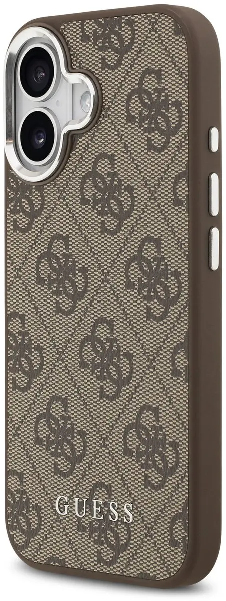 GUESS 4G Backcover iPhone 17 - Bruin - MagSafe