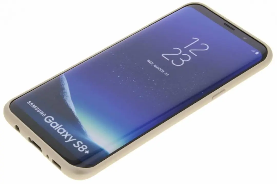Guess IriDescent Hoesje - Samsung Galaxy S8+ - Goud