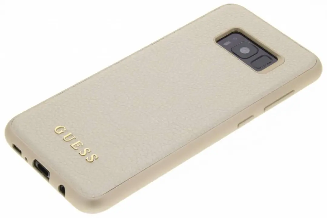 Guess IriDescent Hoesje - Samsung Galaxy S8+ - Goud