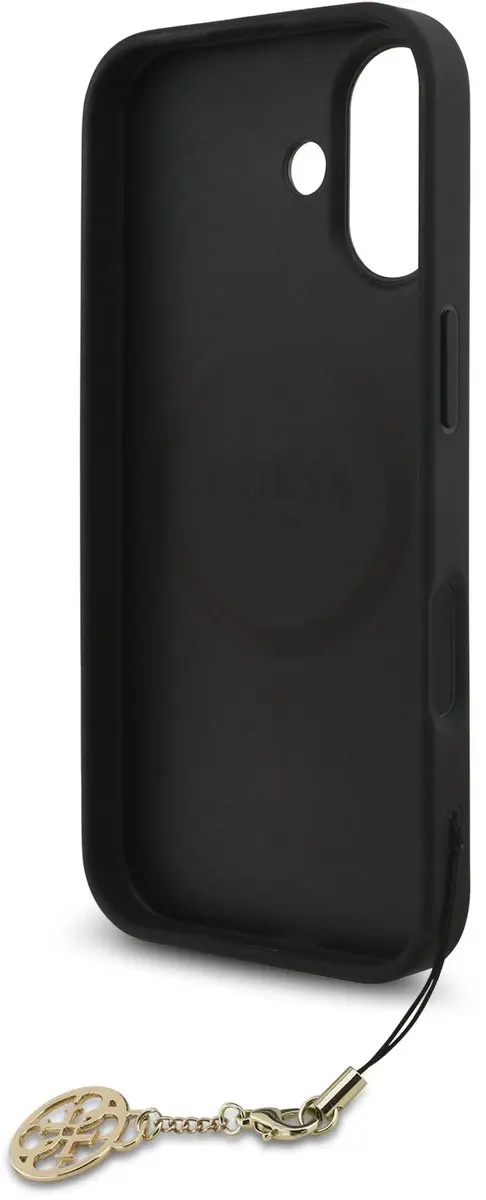 GUESS 4G Charm Backcover iPhone 17 - Grijs - MagSafe