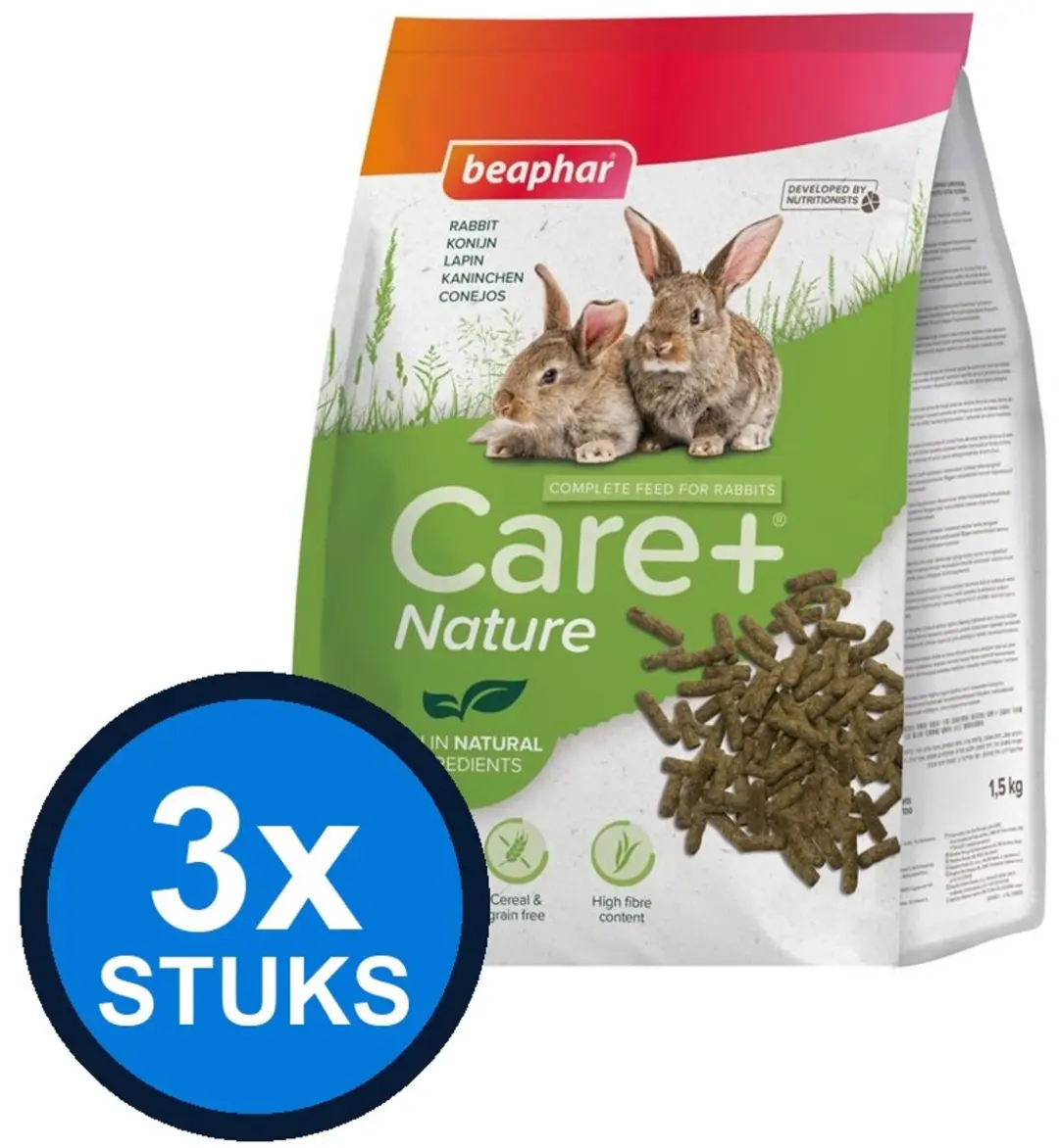 Beaphar Care+ Nature Konijnvoer 1,5kg
