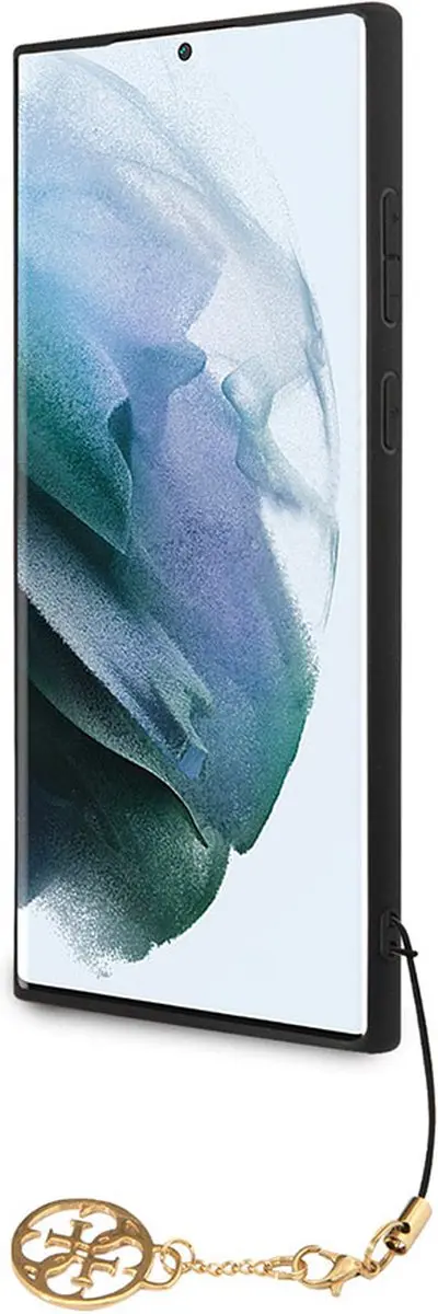GUESS 4G Charms Back Cover - Samsung Galaxy S23 Ultra - Grijs