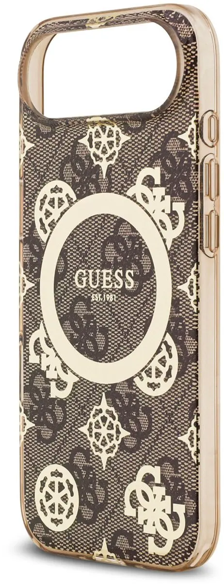 GUESS Telefoonhoesje iPhone 17 Air - MagSafe - Bruin