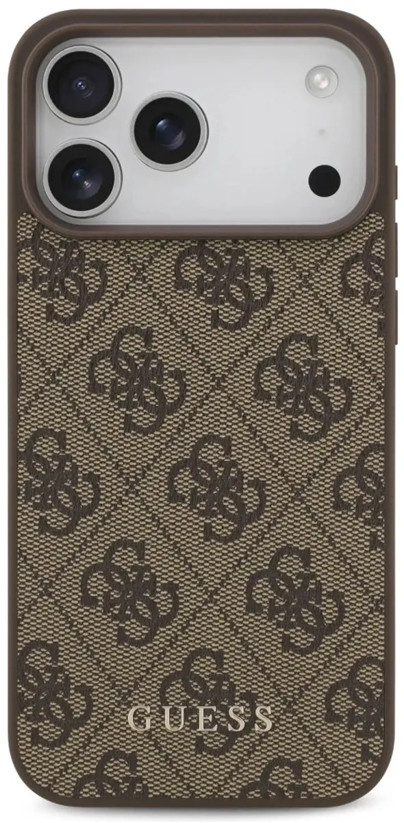 GUESS 4G Classic Hoesje iPhone 17 Pro Max - Zwart