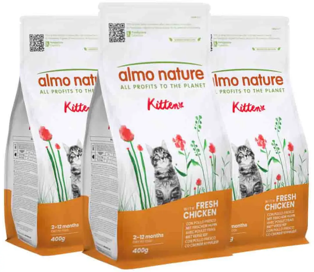 Almo Nature Droog Kattenvoer Life Maintenance Kitten Kip & Rijst