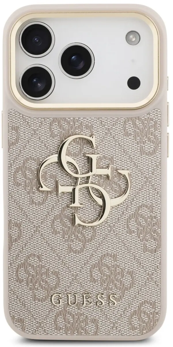 GUESS Case 4G Classic Logo - iPhone 17 Pro - Zwart