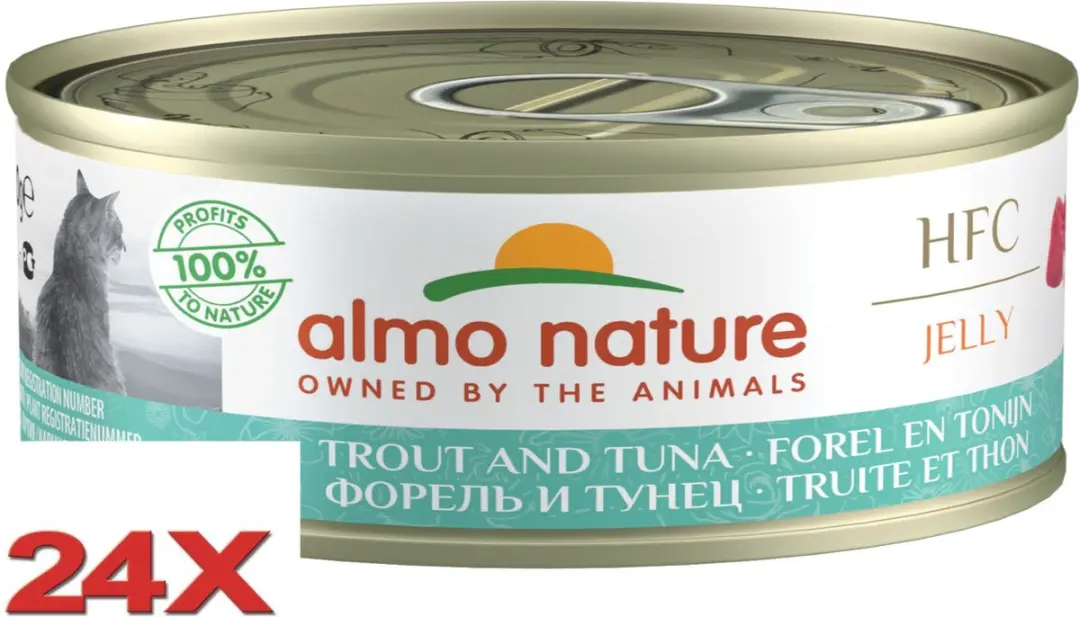 Almo Nature HFC Jelly Forel & Tonijn Kattenvoer
