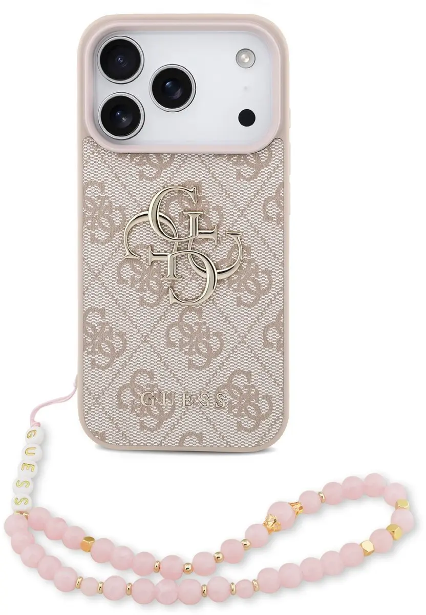 Guess iPhone 17 Pro Telefoonhoesje - Roze - MPN 3666339526290