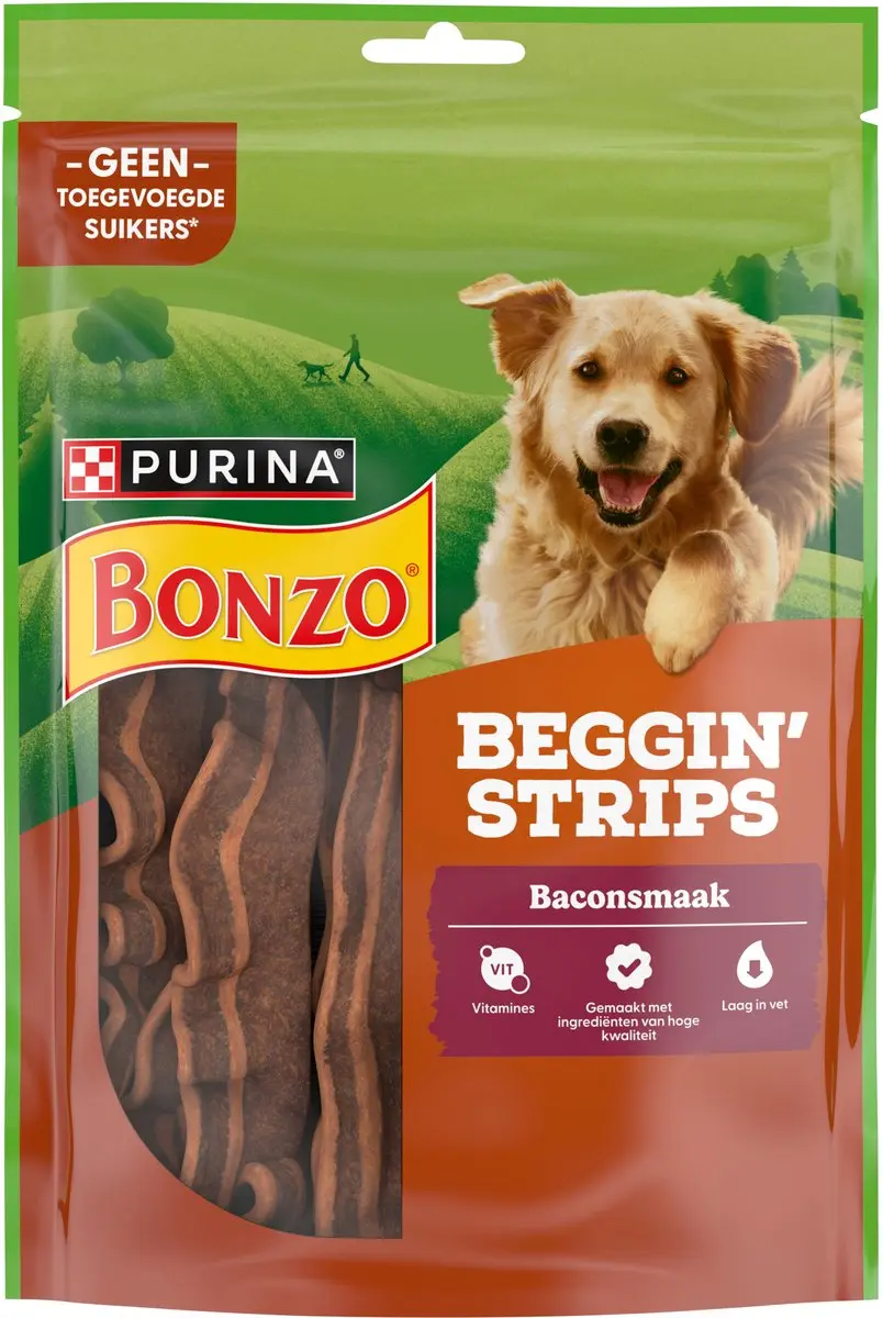 Bonzo Beggin' Strips Bacon - 6x120g