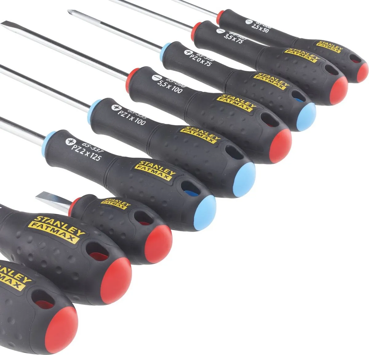 Stanley FATMAX Schroevendraaierset 9-delig - PH2/PZ2/SL3.5/SL5.5