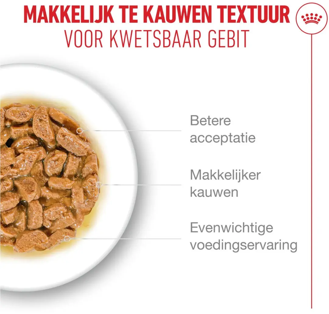 Royal Canin Kattenvoer Nat Gravy Ageing 11+ - 12x85g