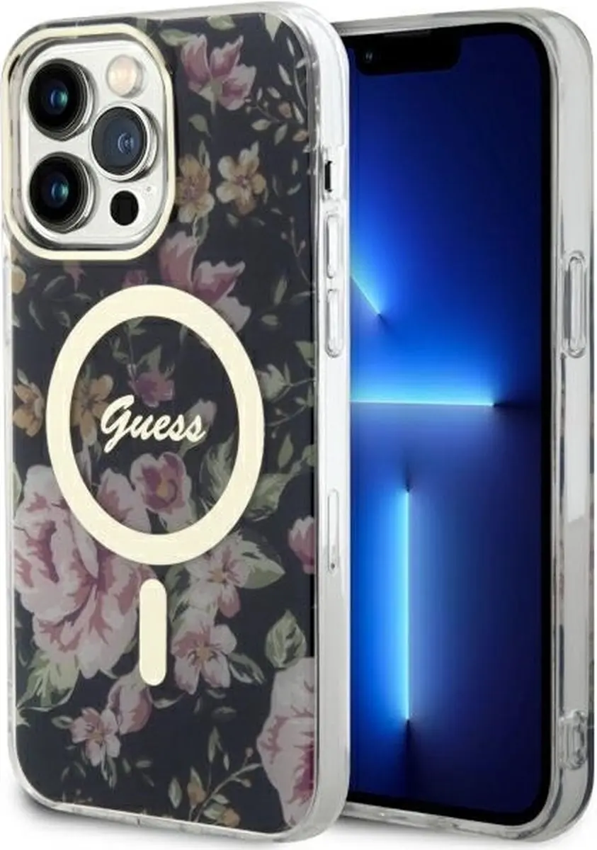GUESS Flower MagSafe Hoesje