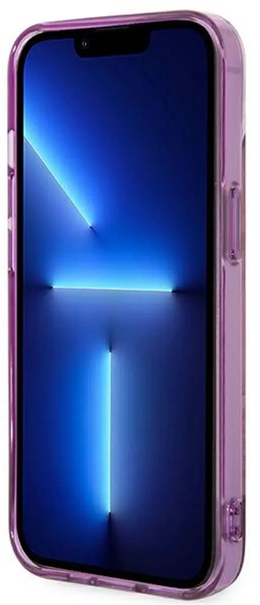 GUESS TPU Telefoonhoesje iPhone 14 Plus - Roze - MagSafe