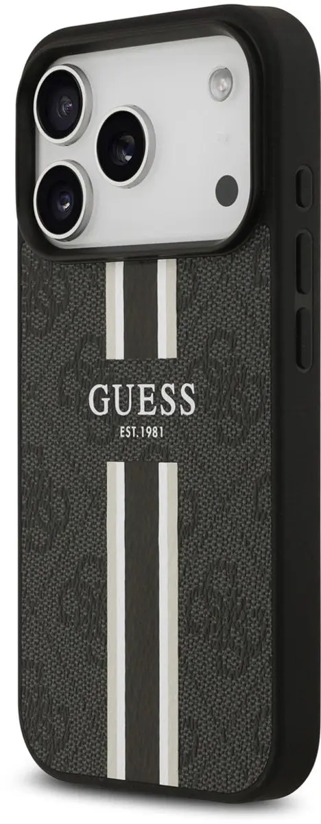 GUESS Hoesje iPhone 17 Pro 3666339491383 - Zwart