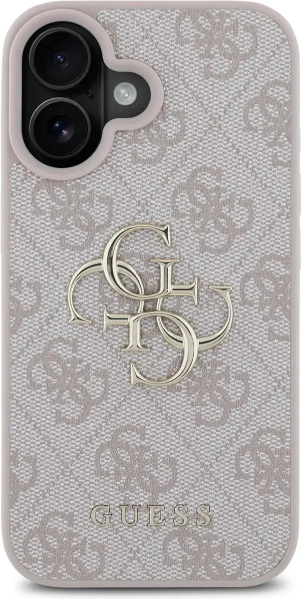 Guess iPhone 16 Backcover - Roze - 3666339327644