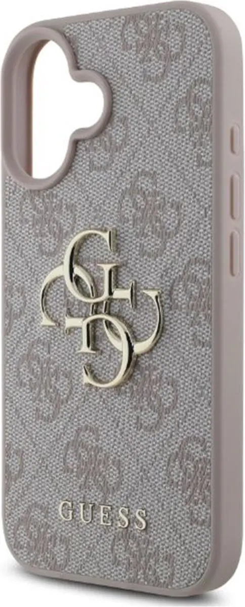 Guess iPhone 16 Backcover - Roze - 3666339327644
