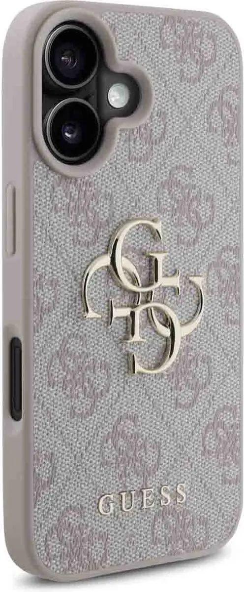 Guess iPhone 16 Backcover - Roze - 3666339327644
