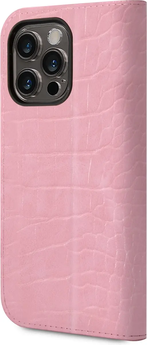 GUESS iPhone 14 Pro Max Hoesje - Roze - MagSafe