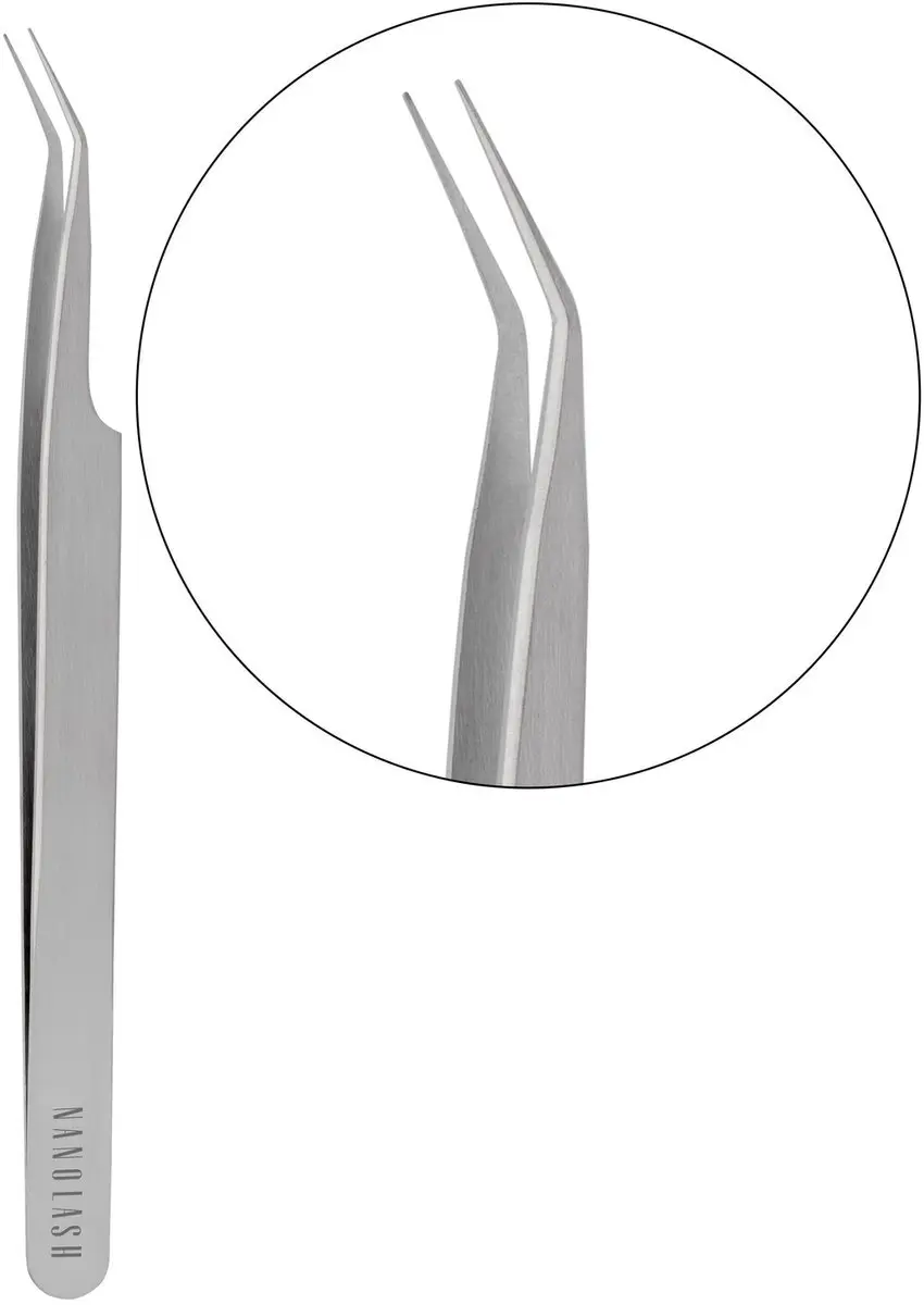 Nanolash Gebogen Wimperpincet