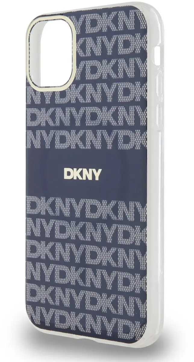 DKNY Hoesje iPhone 11 MagSafe Blauw DKHMN61HRHSEB