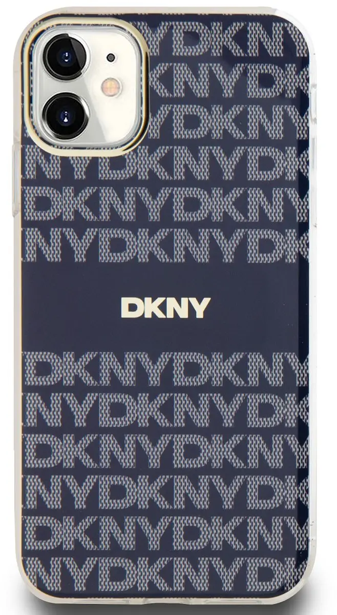 DKNY Hoesje iPhone 11 MagSafe Blauw DKHMN61HRHSEB