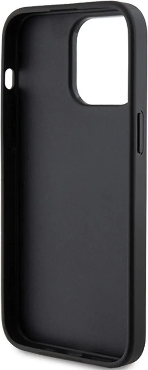 GUESS 4G Stripe Back Case - iPhone 15 Pro Max - Grijs
