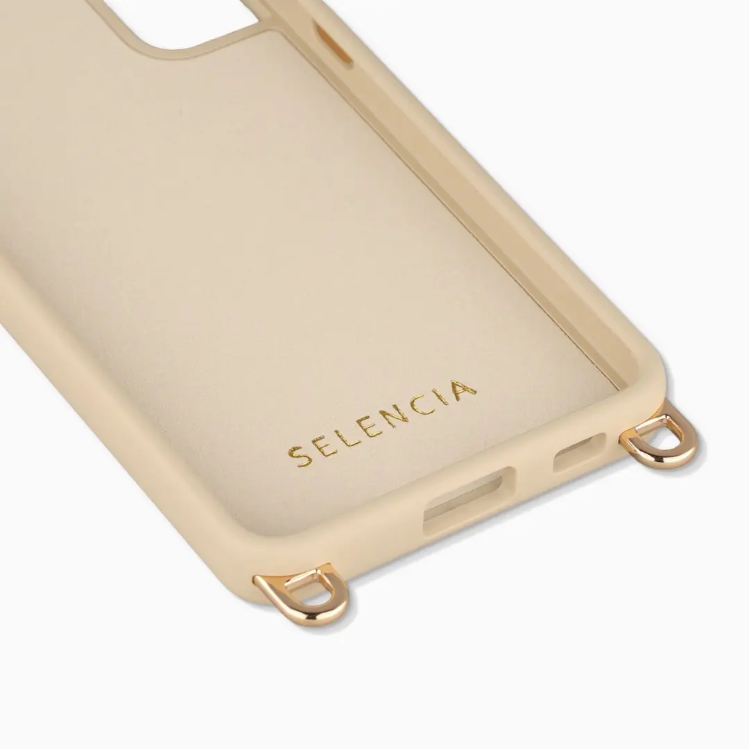 Selencia Hoesje Samsung Galaxy S23 FE - Milky Latte - afbeelding 6 van 6