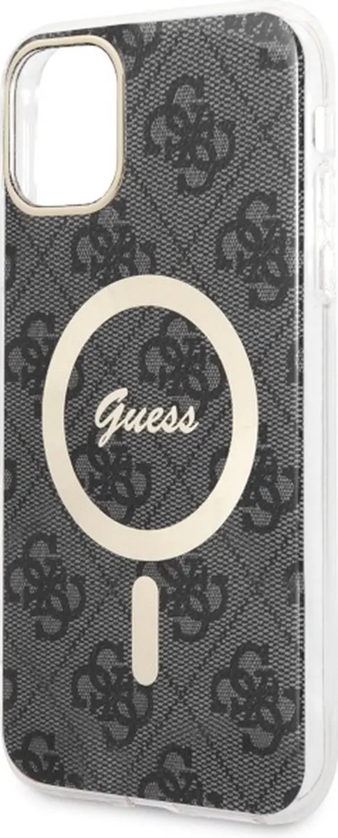 GUESS 4G Back Case MagSafe iPhone 11 - Grijs