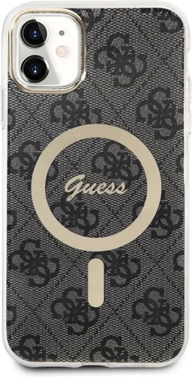 GUESS 4G Back Case MagSafe iPhone 11 - Grijs - afbeelding 6 van 6