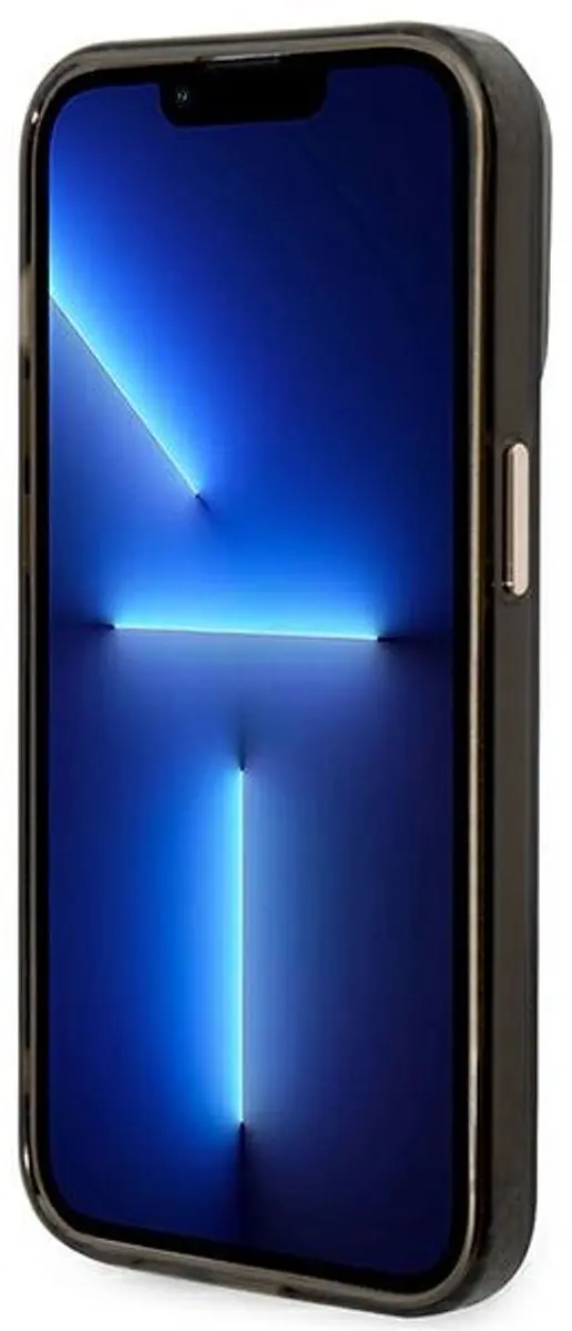 GUESS TPU Back Cover MagSafe iPhone 14 Pro - Zwart