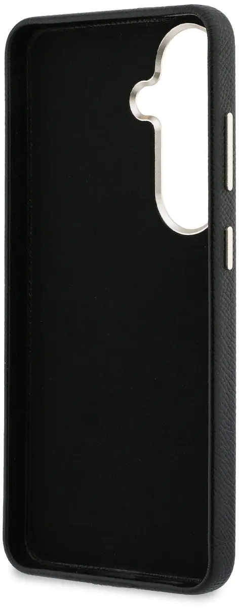 GUESS PU 4G Resin Metal Logo Backcover 14728 - Zwart