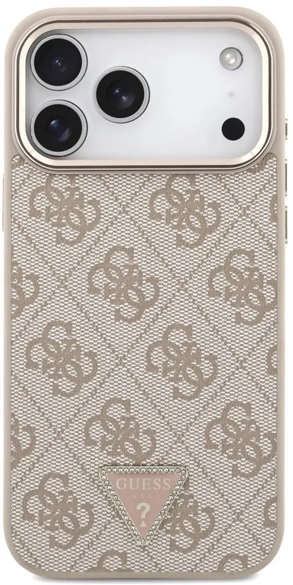 GUESS Telefoonhoesje iPhone 17 Pro Max - MagSafe - Roze - MPN 3666339521462