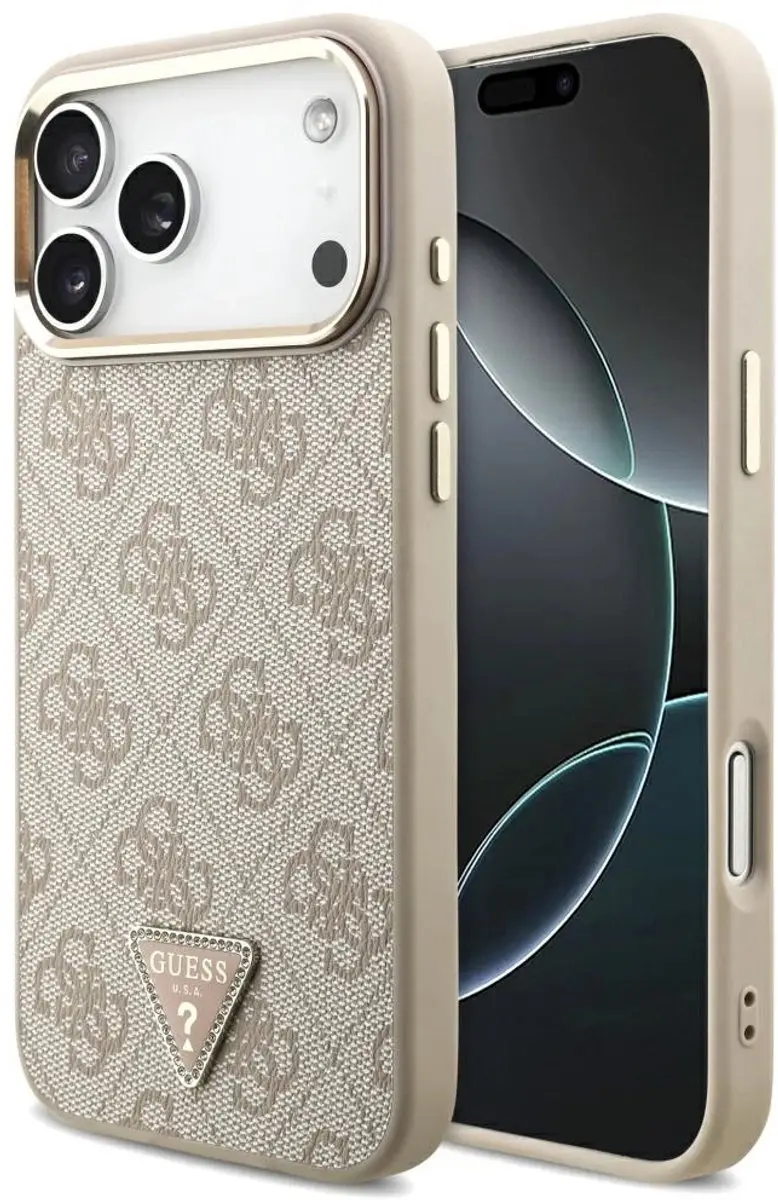 GUESS Telefoonhoesje iPhone 17 Pro Max - MagSafe - Roze - MPN 3666339521462