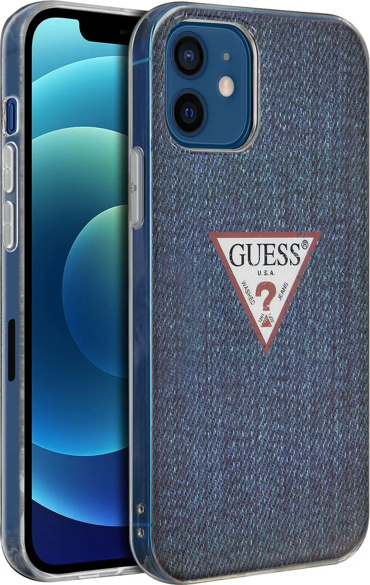 Guess Metallic Effect Hoesje iPhone 12 Pro