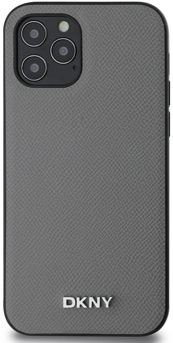 DKNY Hoesje iPhone 12/12 Pro MagSafe - Grijs