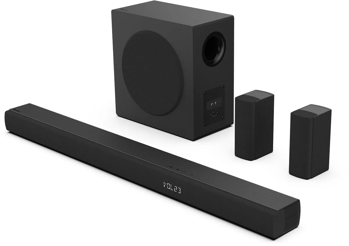 Hisense AX5100Q Soundbar 5.1 - 580W - Zwart - afbeelding 6 van 6
